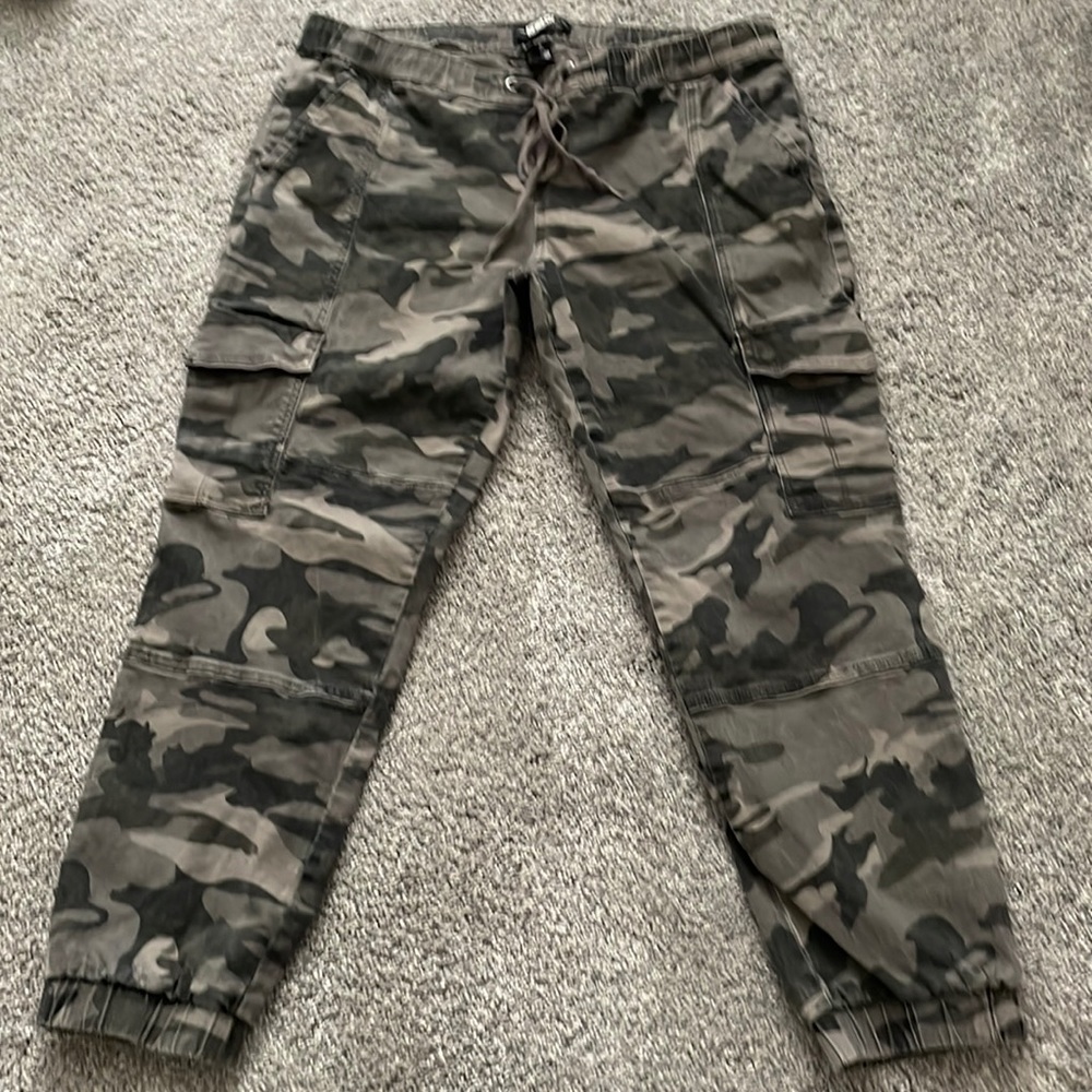 Camo Cargo Joggers